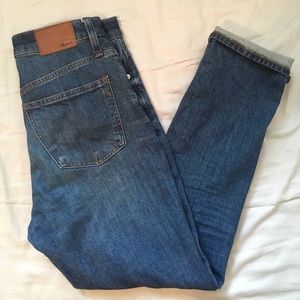 Madewell High Rise Slim Boyjean Size 26